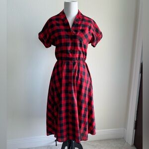 Flannel Dress Size S